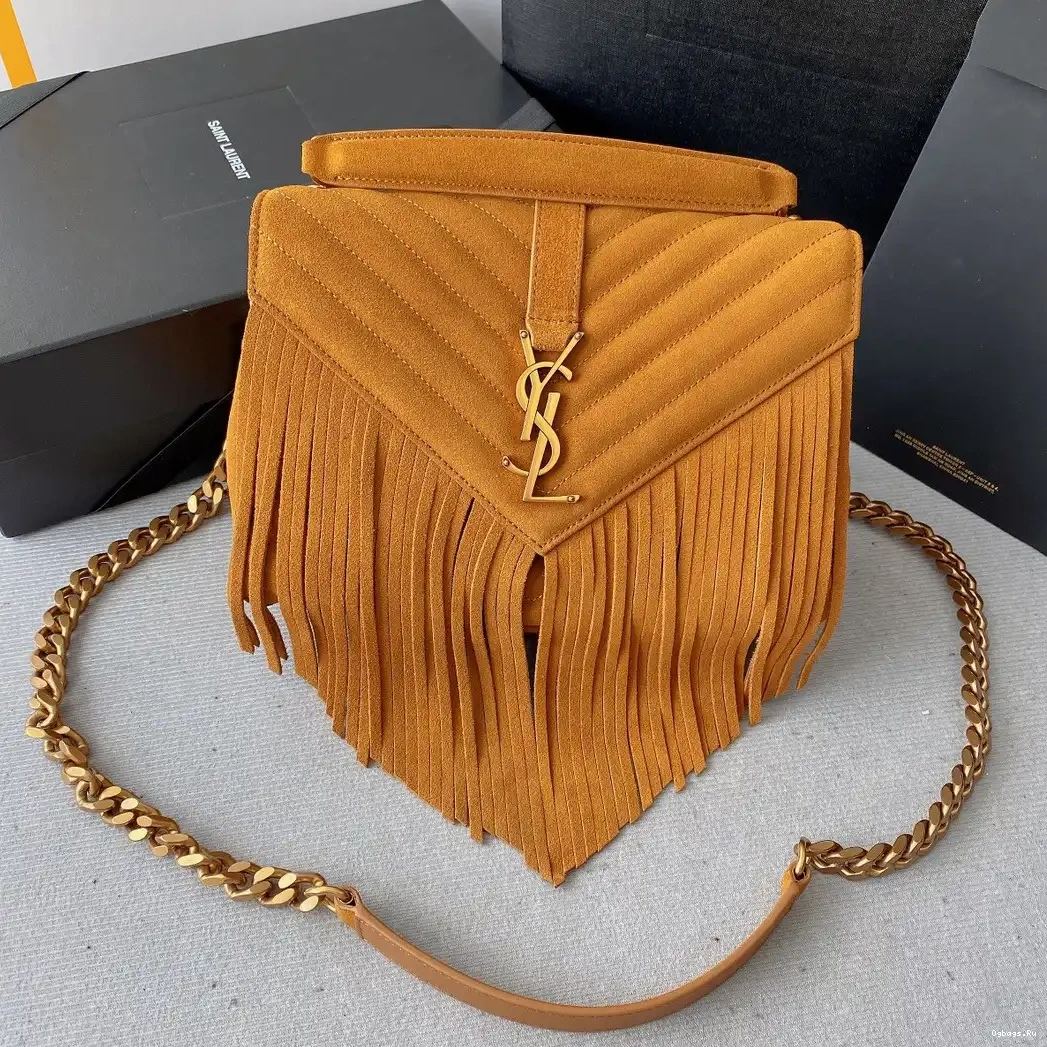 YSL MEDIUM BAG COLLEGE CHAIN 0428
